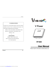 VISIO VP-600 User Manual