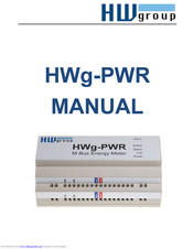 HW Group HWg-PWR Manual