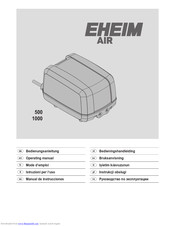 EHEIM AIR 500 Operating Manual