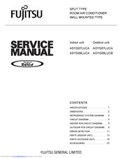Fujitsu AOYG09LUCB Service Manual