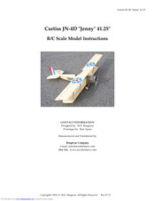 Curtiss JN-4D Instructions Manual
