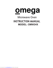 Omega OMW34X Instruction Manual