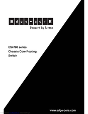Edge-Core ES4704BD User Manual