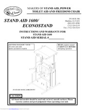 Stand Aid EconoStand Instructions Manual