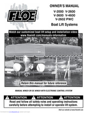 Floe V-2600 Owner's Manual