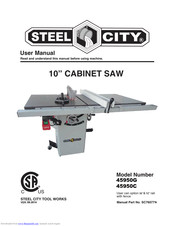 Steel City 45950C User Manual