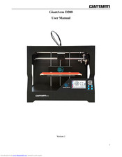 GiantArm D200 User Manual