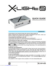 M-LIVE X-Light 2 Quick Manual