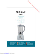 Proline OMX4 Operating Instructions Manual