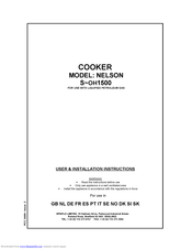 spinflo nelson SOH1505 User & Installation Instructions Manual
