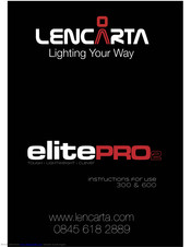 Lencarta ElitePro 2 300 Instructions For Use Manual