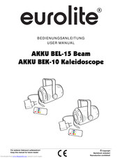 EuroLite AKKU BEL-15 Beam User Manual