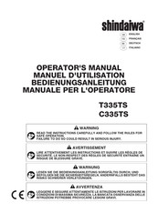 Shindaiwa C335TS Operator's Manual