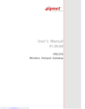 4IPNET HSG326 User Manual