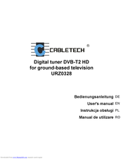 Cabletech URZ0328 User Manual