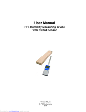 PCE Instruments RH5 User Manual