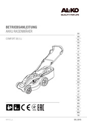 AL-KO COMFORT 38.5 Li Original Operating Instructions