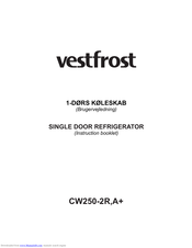 Vestfrost CW250-2RA+ Instruction Booklet