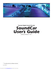 SoundTraxx tsunami soundcar User Manual