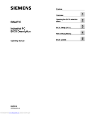 Siemens INOX PRO SIMATIC IPC277D Operating Manual