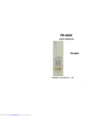 TEKMAX TELECOM TR-450H User Manual