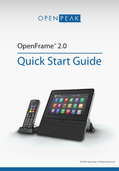 OPENPEAK OpenFrame 2.0 Quick Start Manual