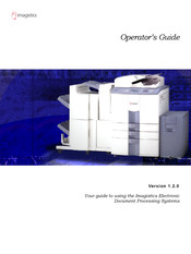imagistics ipc1-im8130 Operator's Manual