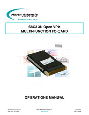 North Atlantic 68C3 Operation Manual