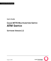 Lucent Technologies CAJUN M770 User Manual