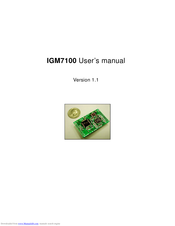 Wiznet IGM7100 User Manual