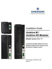 Emerson unidrive hs modular Installation Manual