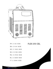 GYS FLEX 250 A CEL Manual