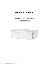 TE Connectivity FSA-PLUS Technical Manual