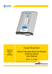Cooper Elpro 450U-E User Manual
