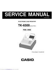 Casio TK-2500 TK-2700 TK-3100 TK-6000 TK-6500  Cash Register Ink Ribbon By SMCO 