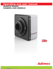 CAMERA LINK Q-12A65 Operating And Users Manual