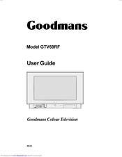 Goodmans GTV69RF User Manual
