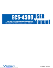 Vecow ECS-4500 User Manual