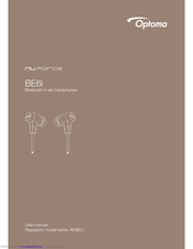 Optoma nu force BE6i User Manual