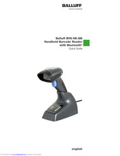 Balluff BVS HS-QB Quick Manual