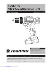 ToolPRO CDI218G2.9 Instruction Manual