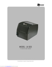 Lukhan LK-B20 Manual