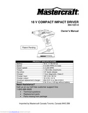 MasterCraft 054-1221-0 Owner's Manual
