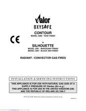 Valor OXYSAFE CONTOUR 3290 Installation And Servicing