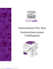 SILKN Flash&Go Instructions For Use Manual