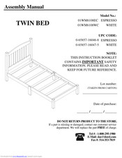 Dorel 01WM6108EC Assembly Manual