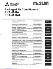 Mitsubishi Electric PKA-M-HAL Installation Manual
