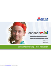BHM-Tech contact mini User Instruction