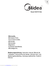 Midea MM717CKL Instruction Manual