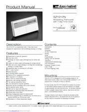 TCS Basys Controls SZ1017N Product Manual